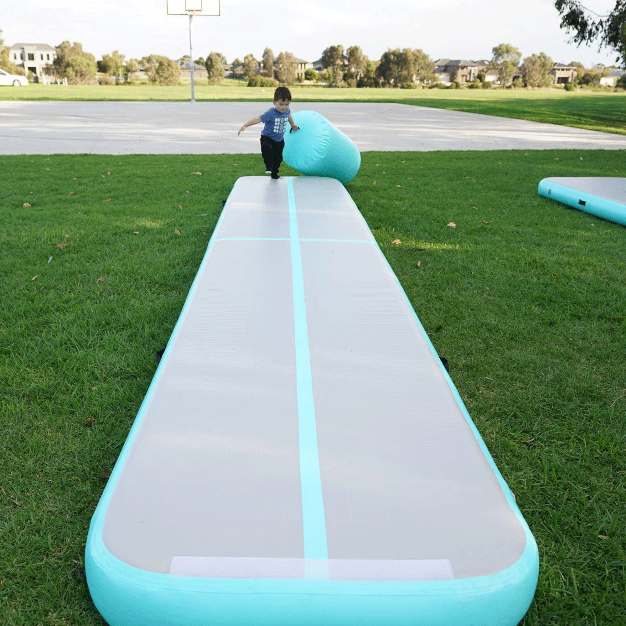 Inflatable Gymnastics Mat Can Maintain Pressure For A Long Time Fbsport