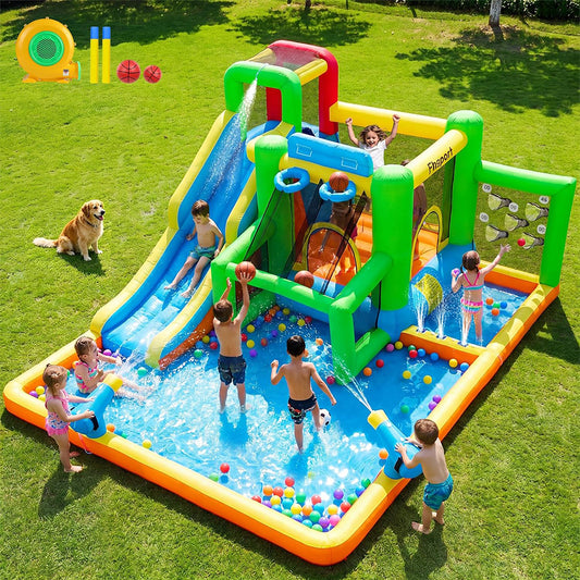 Bounce House Water Slide for Kids 20236