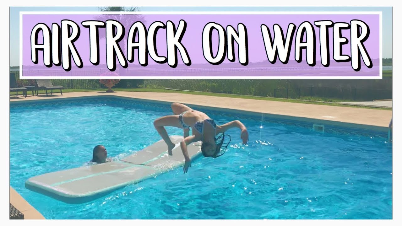 Why not do gymnastics in the water on a hot summer day Fbsport