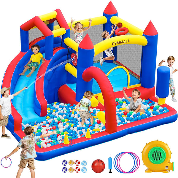 9 in 1 Bounce House Water Slide