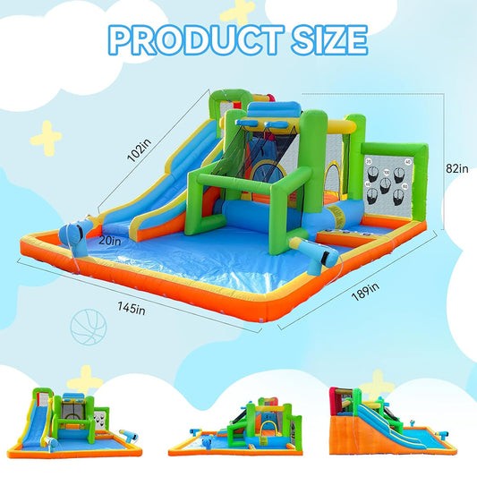 Bounce House Water Slide for Kids 20236