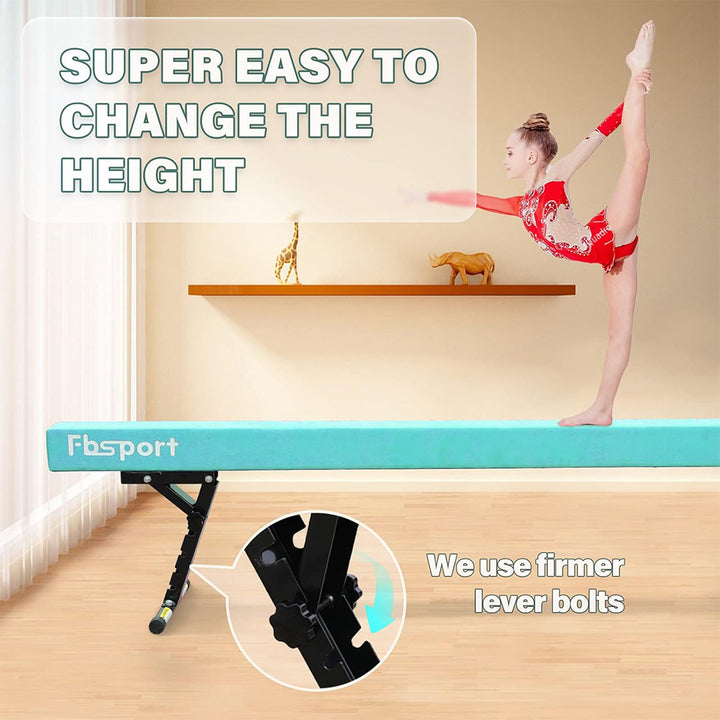 8ft Adjustable Balance Beam (USA) Fbsport