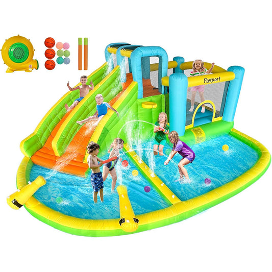 Bounce House Double Slides 20253