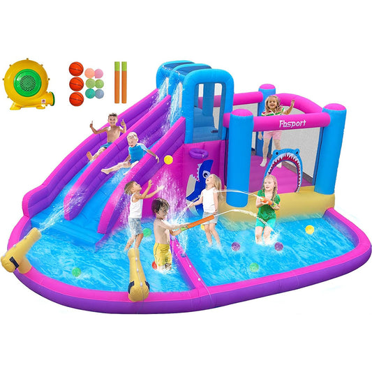 Bounce House Double Slides 20253