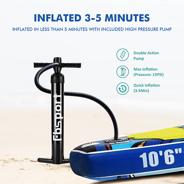 10'6 ISUP - Fbsport-Graffiti Series - Blue (Europe) fast inflation