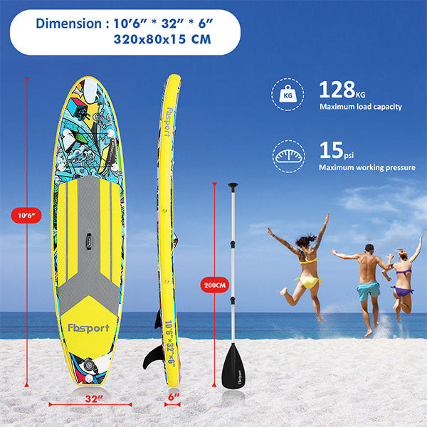 Stand Up Paddle Board - Graffiti Series - Specification(Canada)