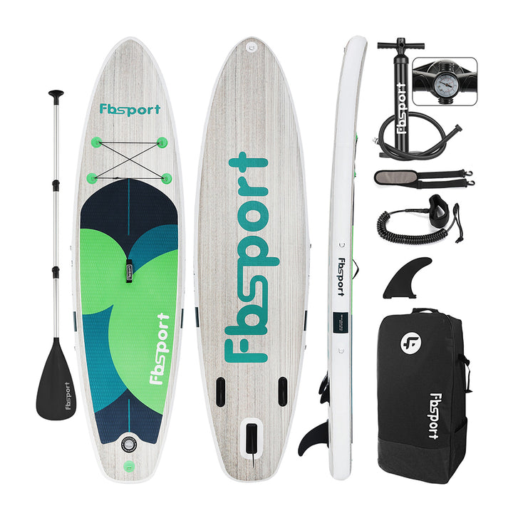 Stand Up Paddle Board - Wood Grain Series (USA)-Green